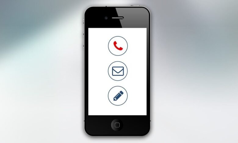 phone number hides details behind